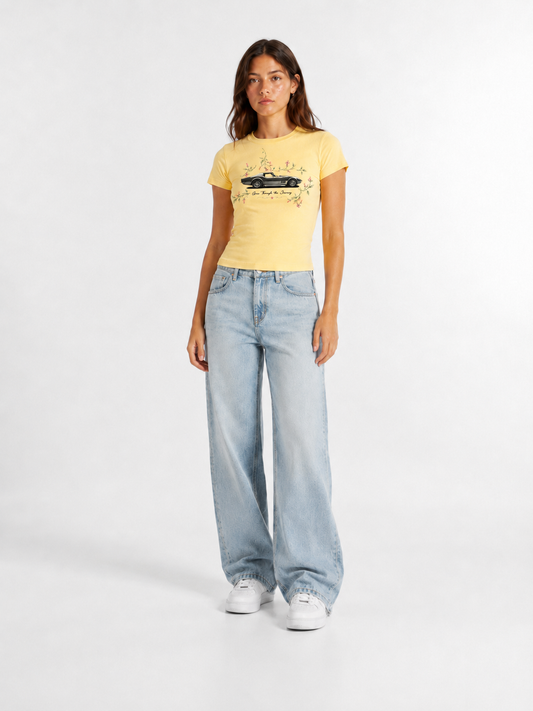 KANN ''C3'' BABY TEE – BUTTER YELLOW
