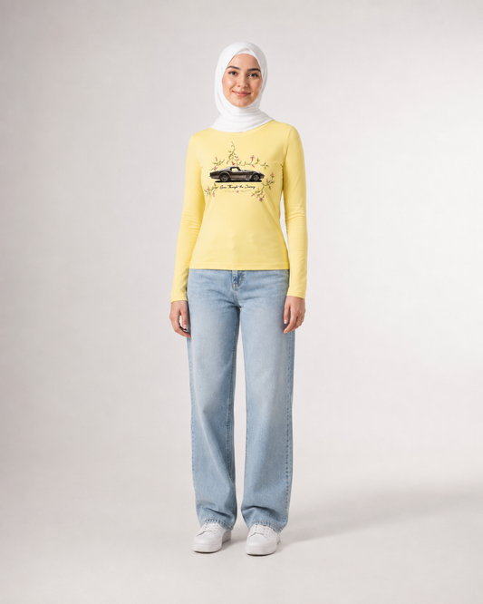 KANN ''C3'' LONG SLEEVE – BUTTER YELLOW